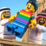 Gay Pride lego guy in Iran