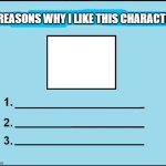 3 reasons why i like this character