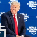 Dumpf at the WEF, happy as larry