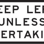 keep left