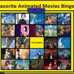 favorite animated movies bingo 3