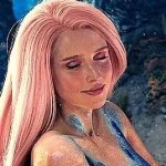 sad mermaid
