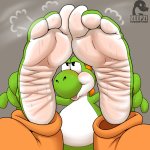 Yoshi stinky feet