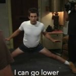 I can go lower