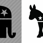 Republican and Democrat Logo