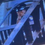 Shushing cop