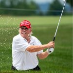 T golfing meme