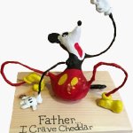 Father, I crave cheddar.