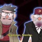 Grammar, Stanley