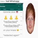 If TheSaturner had WhatsApp