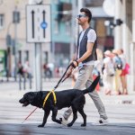 blind person