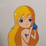 blonde mermaid