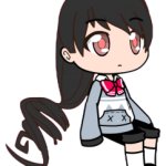 Junko Nori Sitting, Frown