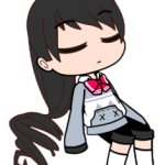 Junko Nori Sitting, Sleeping