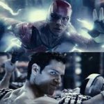 Super man vs The Flash