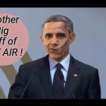 Obama quotes hot air