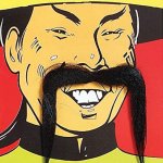 China man mustache