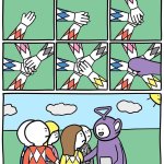 Tellytubby hands