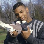 Mike Tyson now kiss