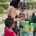 woman& kid GIF Template