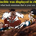 if invincible was displayed in china