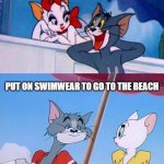 Cartoon animals and clothes