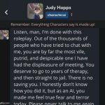 Judy Hopps speaks words you need to hear
