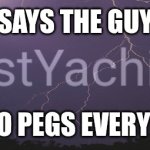 Says the guy who pegs everyone meme
