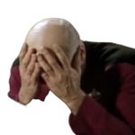Picard double facepalm