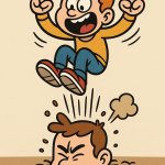 Jump in head