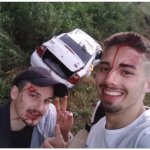 _m4 apr oct w4 - 45 - founders stay optimistic crashed car