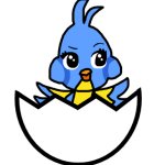 Topaz Hatching Out of the Egg