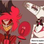 Alastor and Angel who is stuck
