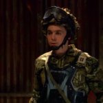 Sheldon Cooper Paintball