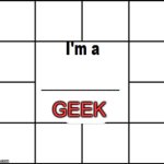 i'm a geek