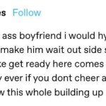 If I had a lame ass boyfriend