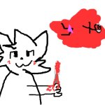 Boykisser murders jeffery (Drawn by LucotIC) meme