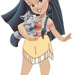 Young Toddler Pocahontas