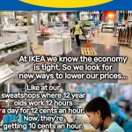 Ikea sweatshops