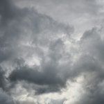 Gray sky