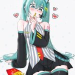 Hatsune Miku McDonalds