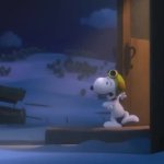 Snoopy Crying GIF Template