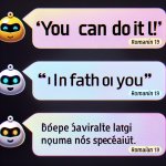 3 diffrent chat ai , the first one says "Poti sa o faci!", the s