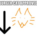 Burger Cat Approved