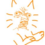 Y U No burger cat