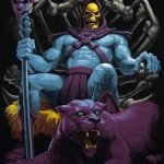 Skeletor with Panthor