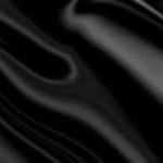 Black silk.