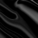 Black silk.