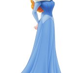 Aurora Briar Rose in her Blue Dress