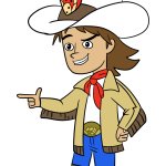 Atomic Betty Cowboy Chaz PNG